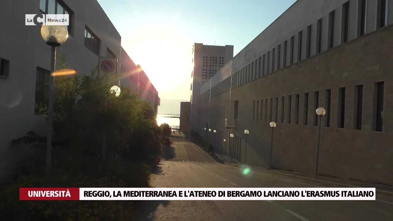 Reggio, la Mediterranea e l'ateneo di Bergamo lanciano l'Erasmus italiano