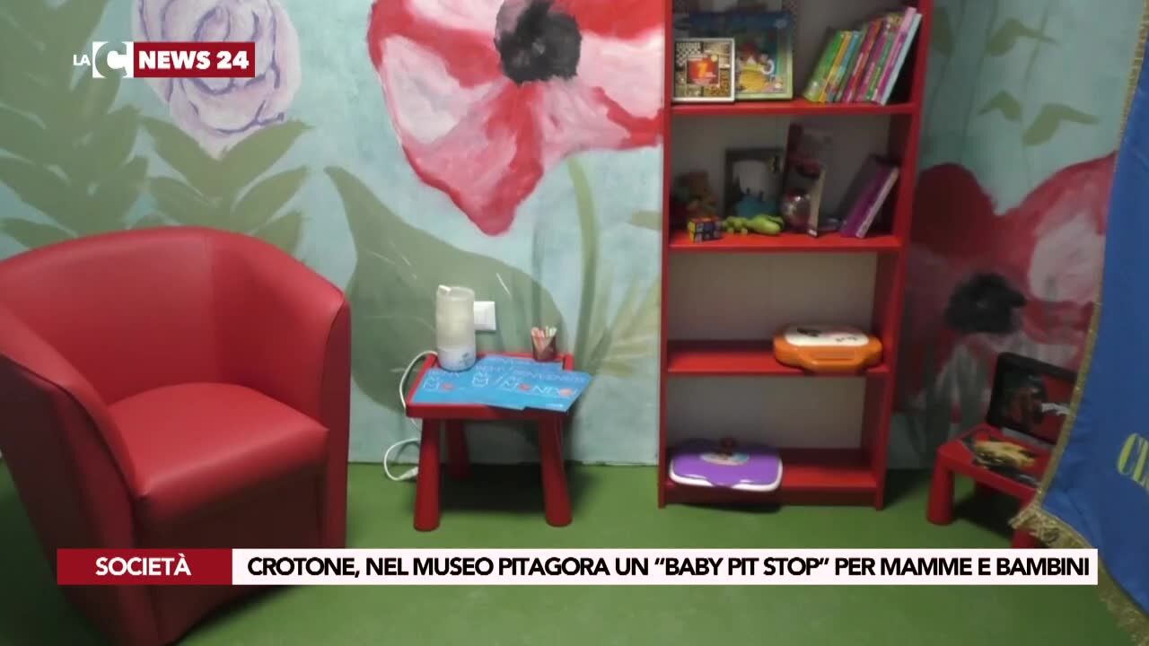 Crotone, nel museo Pitagora un “Baby pit stop” per mamme e bambini