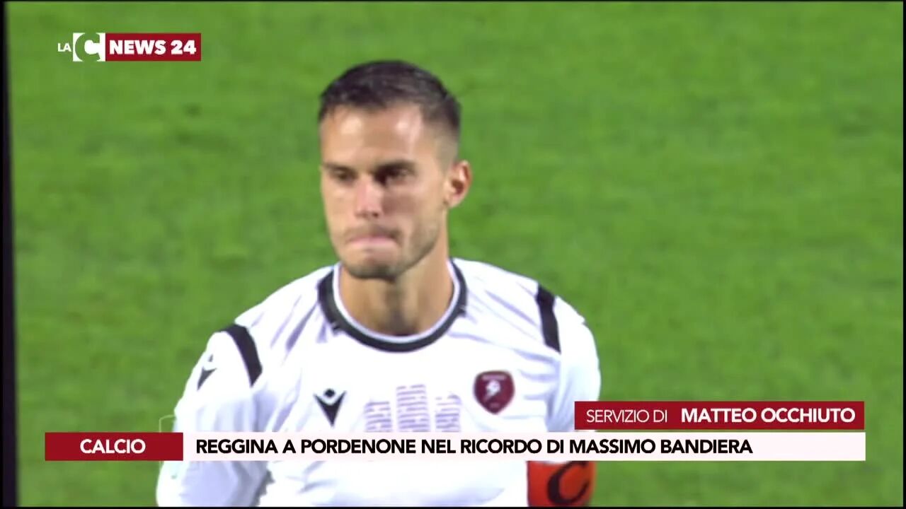 Reggina a Pordenone nel ricordo di Massimo Bandiera