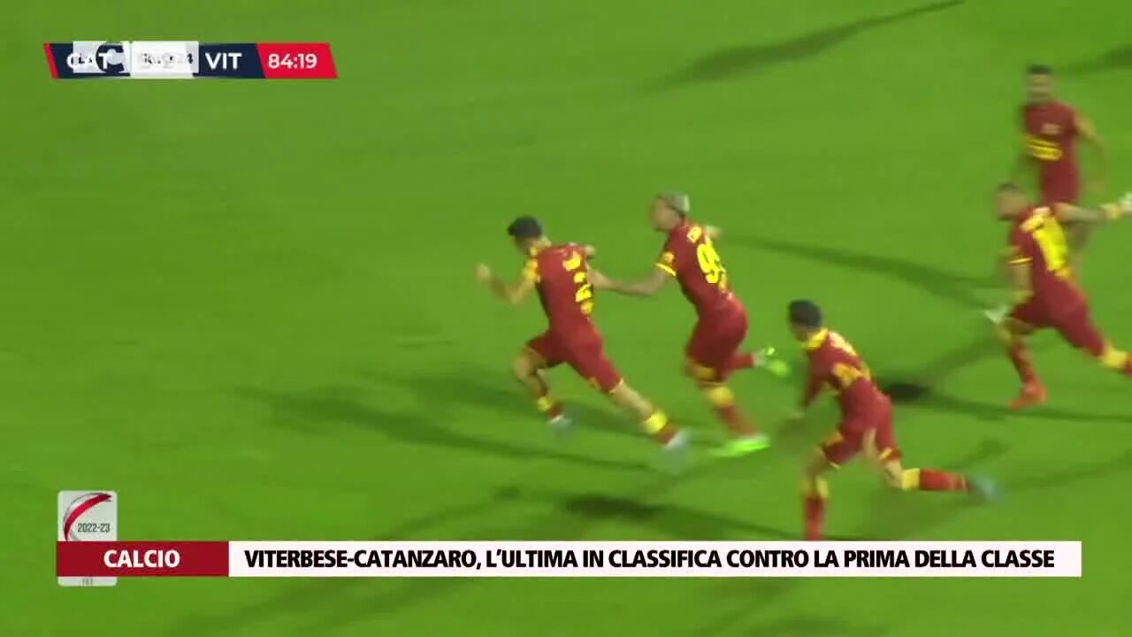 Viterbese-Catanzaro, l’ultima in classifica contro la prima della classe