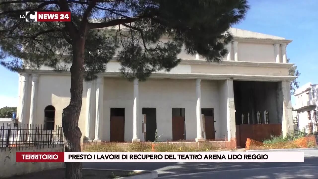 Presto i lavori di recupero del teatro Arena lido Reggio