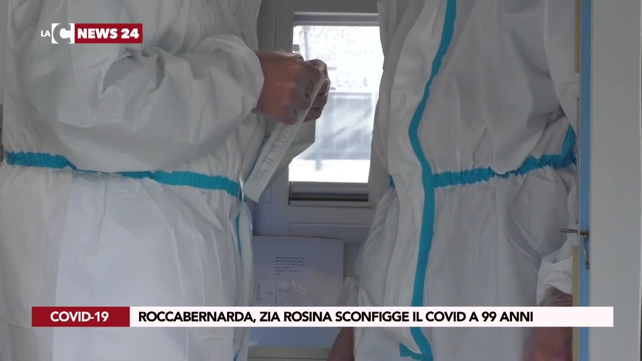 Roccabernarda, zia Rosina sconfigge il covid a 99 anni