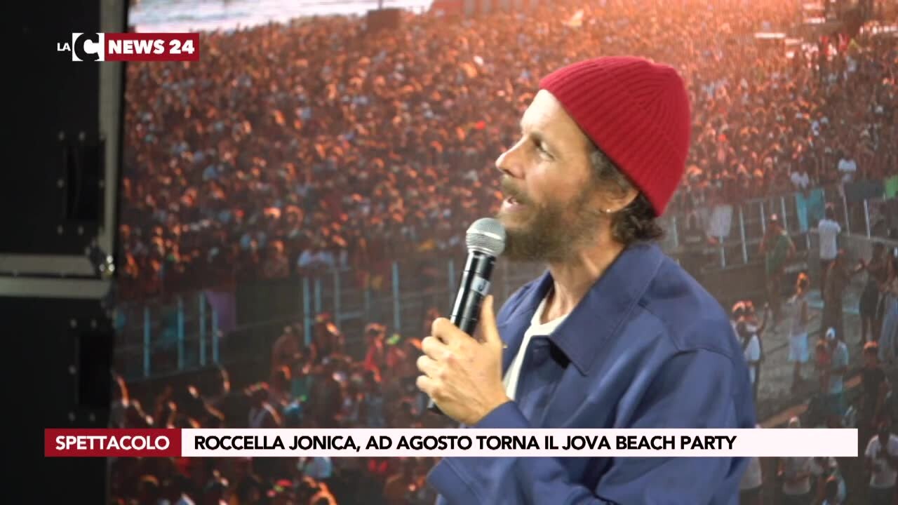 Jovanotti farà ballare ancora la Calabria, il Jova Beach Party torna a Roccella con un doppio concerto