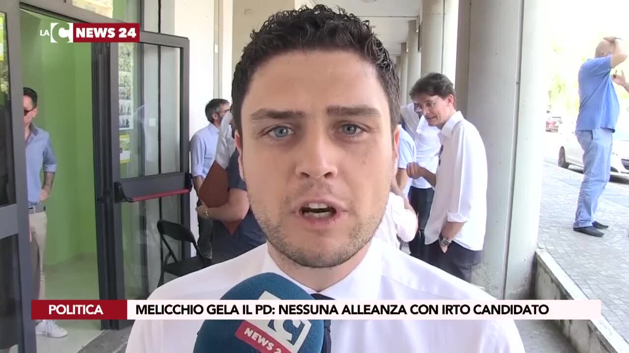 Melicchio gela il Pd: nessuna alleanza con Irto candidato