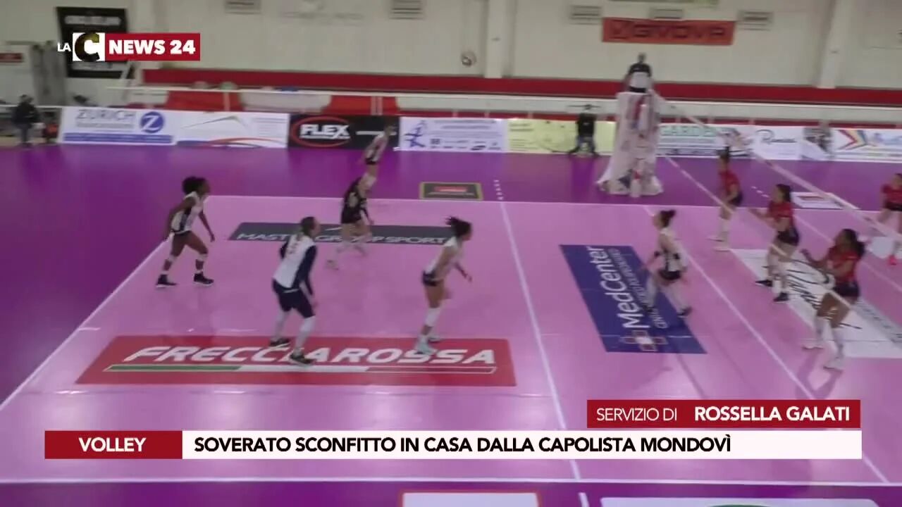 Soverato sconfitto in casa dalla capolista Mondovì