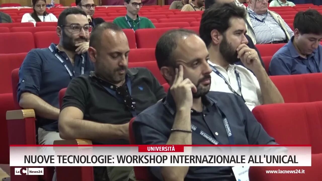 Nuove tecnologie, workshop internazionale all'Unical