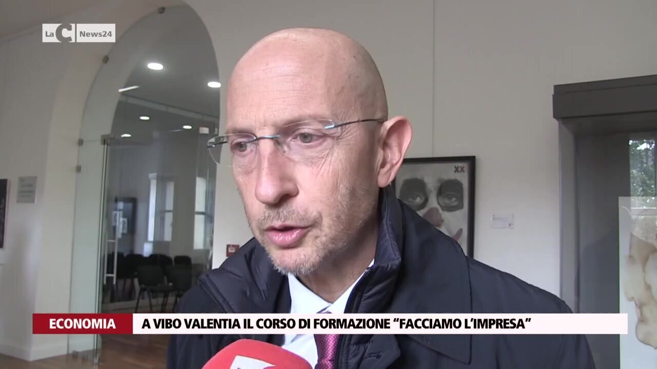 A Vibo Valentia il corso di formazione “Facciamo l’impresa”