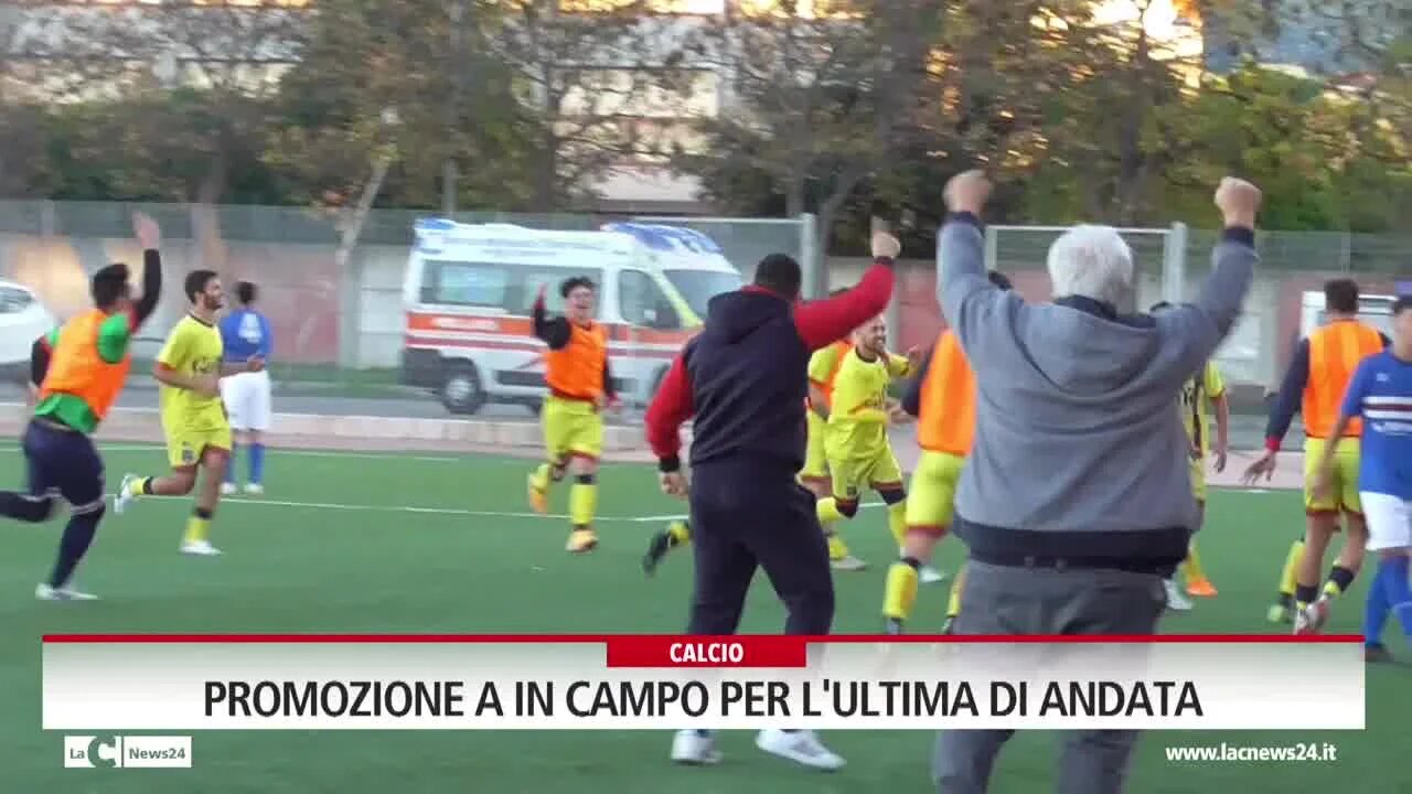 Promozione A in campo per l’ultima di andata