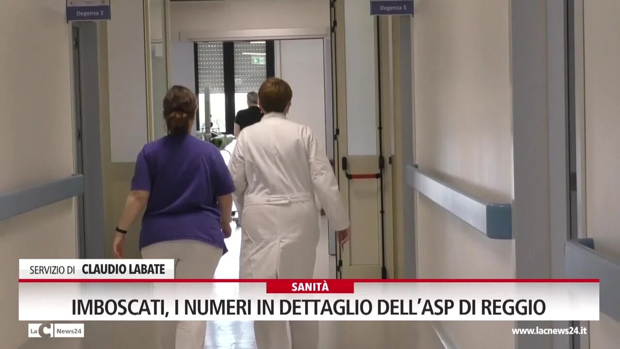 Imboscati, i numeri in dettaglio dell’asp di Reggio