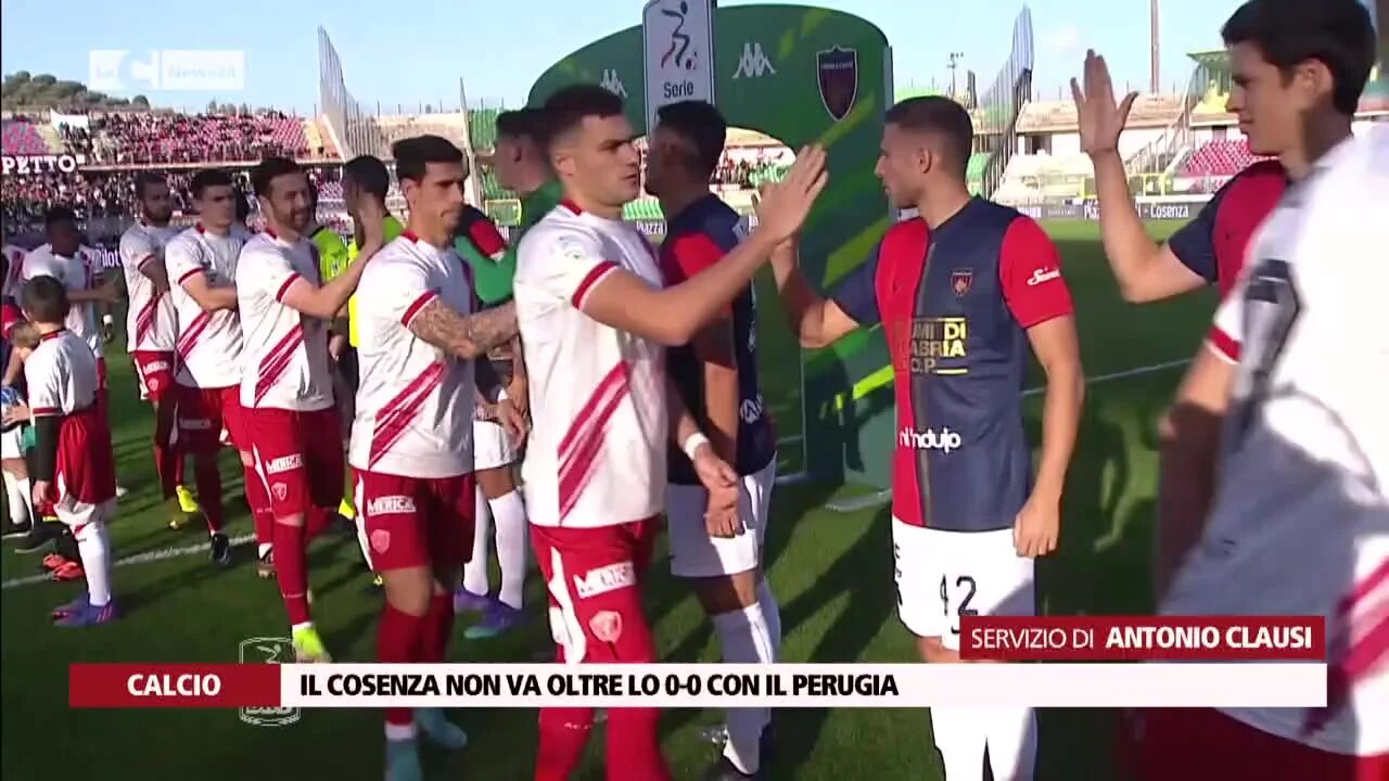 Il Cosenza non va oltre lo 0-0 con il Perugia