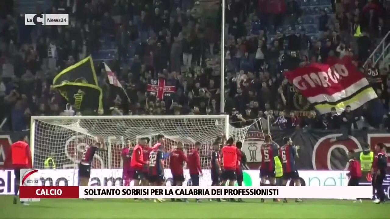 Soltanto sorrisi per la Calabria dei professionisti