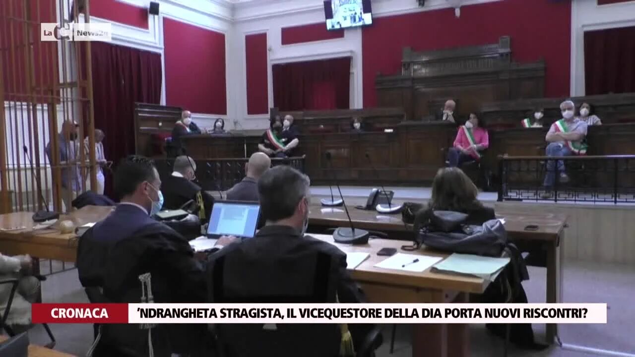 ’Ndrangheta stragista, il vicequestore della Dia porta nuovi riscontri