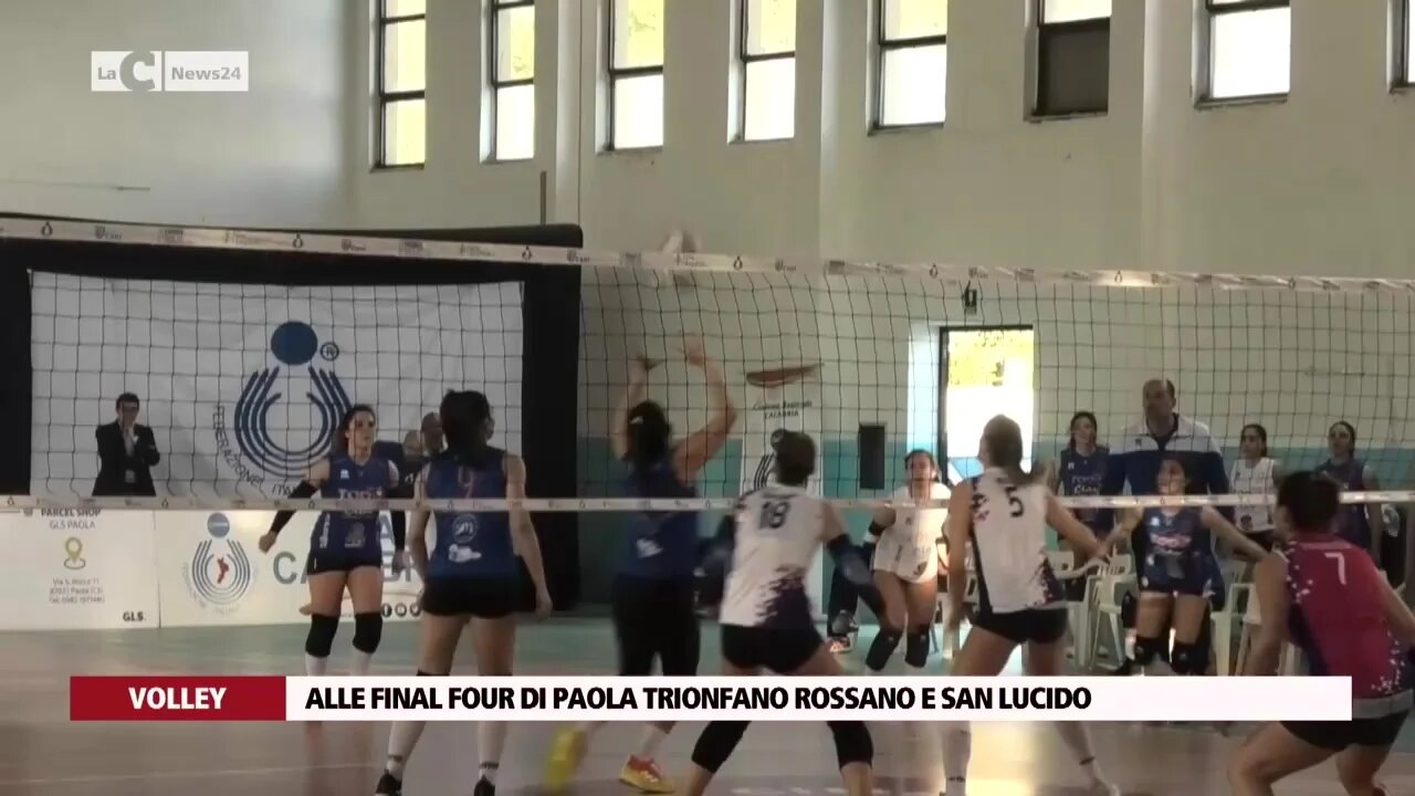 Alle Final Four di Paola trionfano Rossano e San Lucido