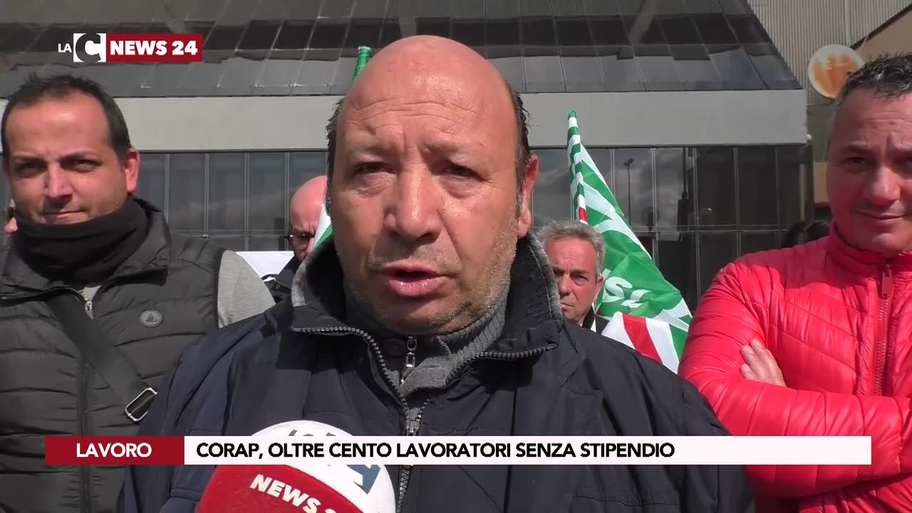 Corap, oltre cento lavoratori senza stipendio