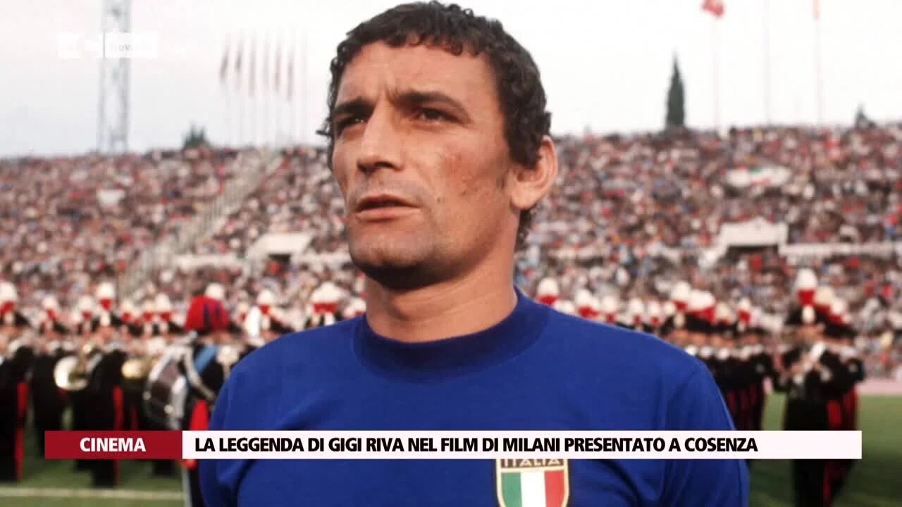 La leggenda di Gigi Riva nel film di Milani presentato a Cosenza