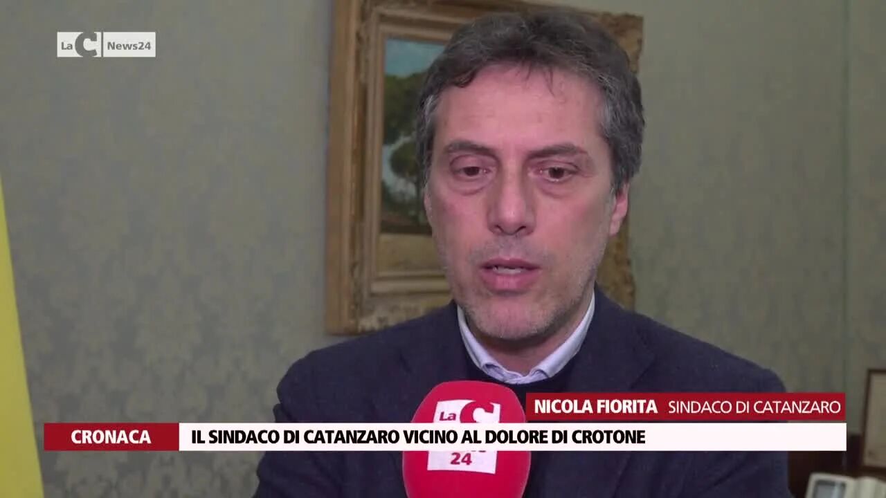 Il sindaco di Catanzaro vicino al dolore di Crotone