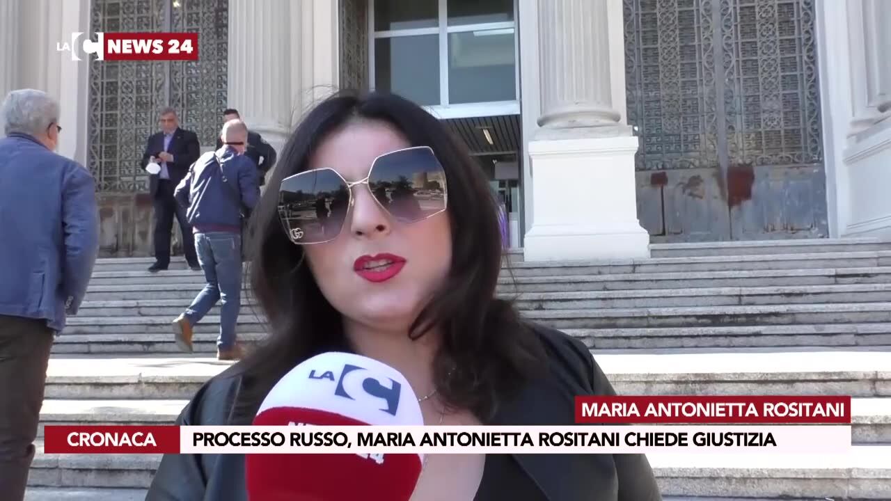 Processo Russo, Maria Antonietta Rositani chiede giustizia