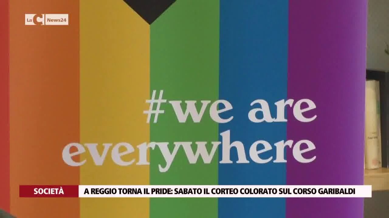 A Reggio torna il Pride: sabato il corteo colorato sul corso Garibaldi