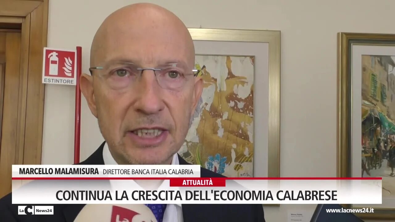 Continua la crescita dell'economia calabrese