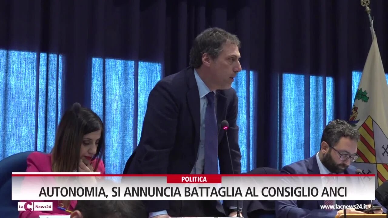 Autonomia, si annuncia battaglia al consiglio Anci