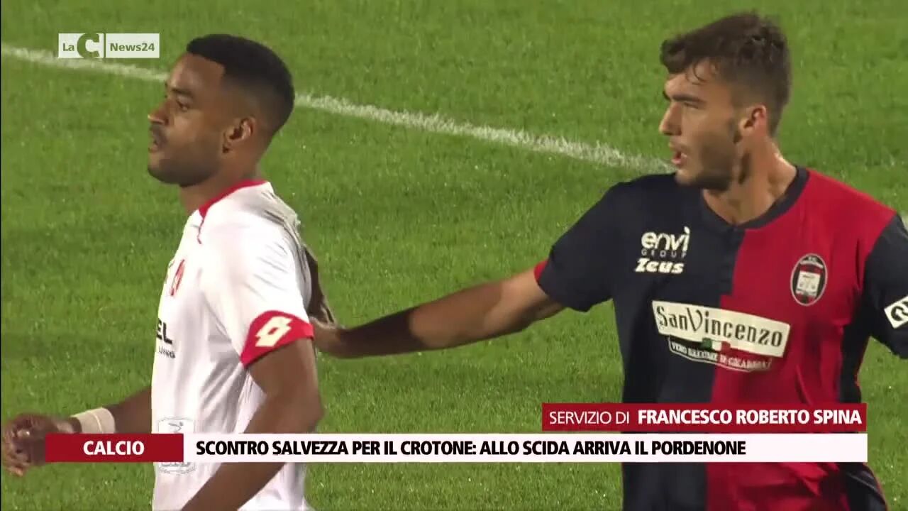 Scontro salvezza per il Crotone: allo Scida arriva il Pordenone