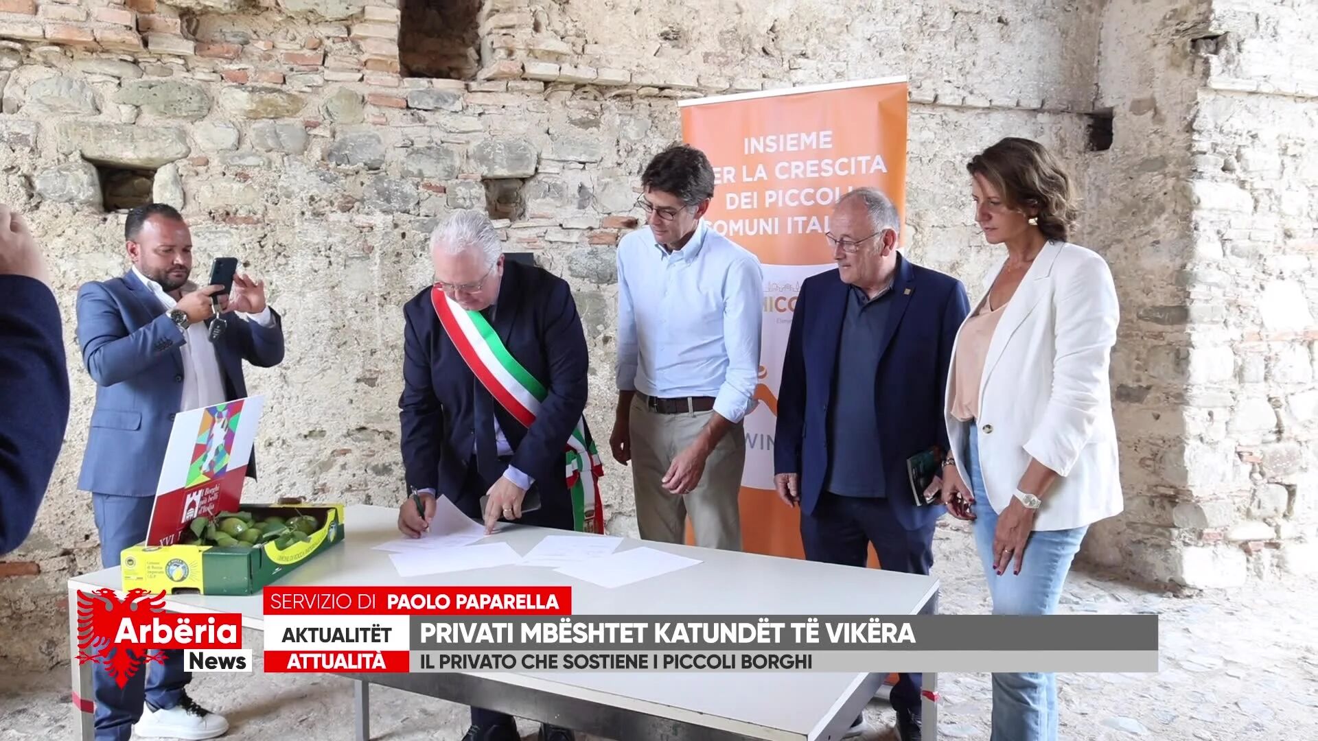 Arberia News - Rocca imperiale, quando il privato sostiene i piccoli borghi
