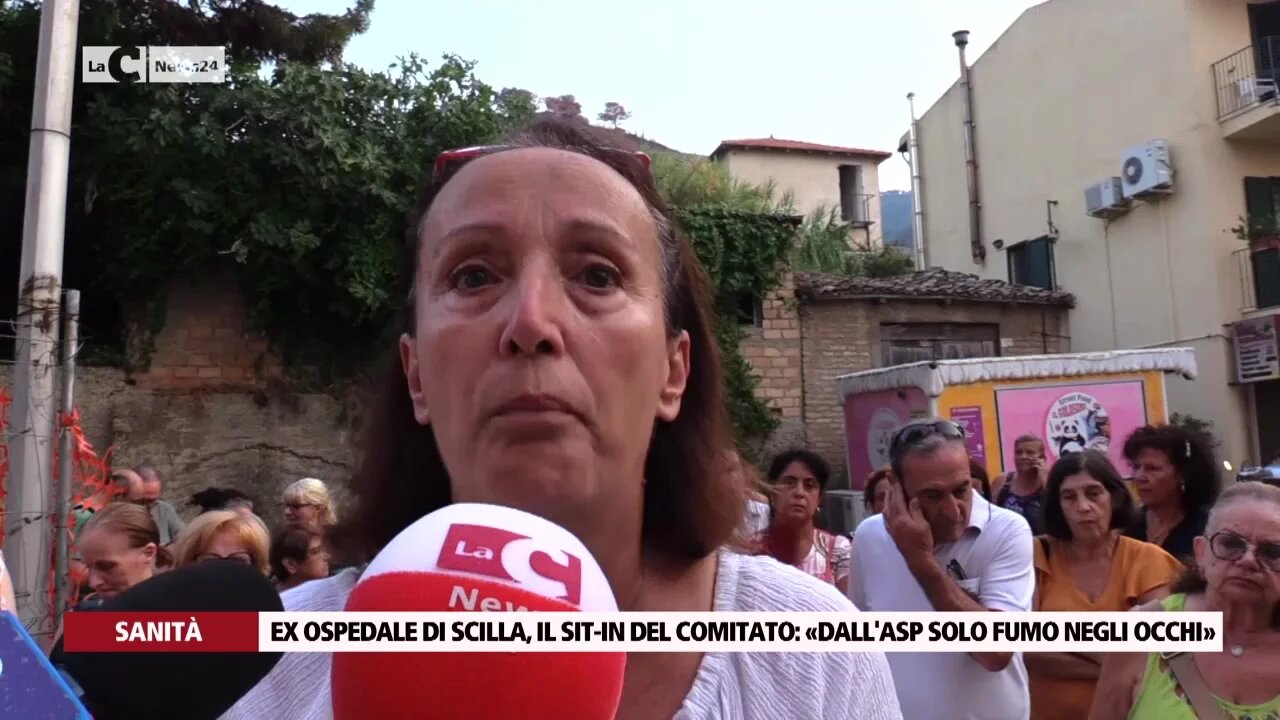 Ex ospedale di Scilla, il sit-in del comitato: «Dall'Asp solo fumo negli occhi»