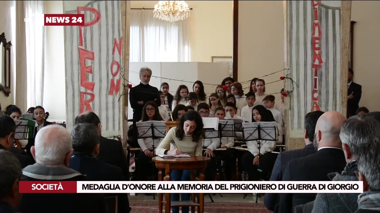 Medaglia d’onore alla memoria del prigioniero di guerra di Giorgio