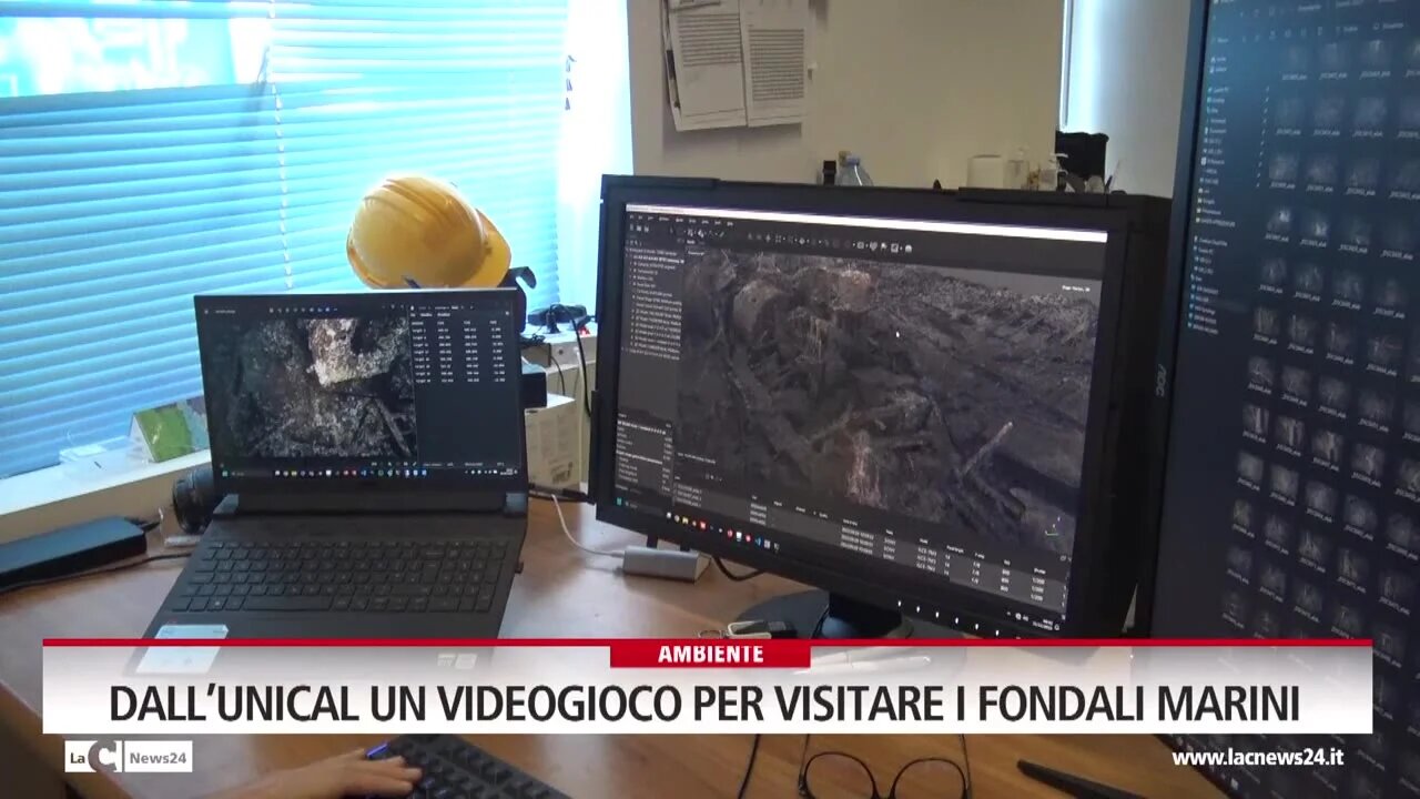 Dall’Unical un videogioco per visitare i fondali marini