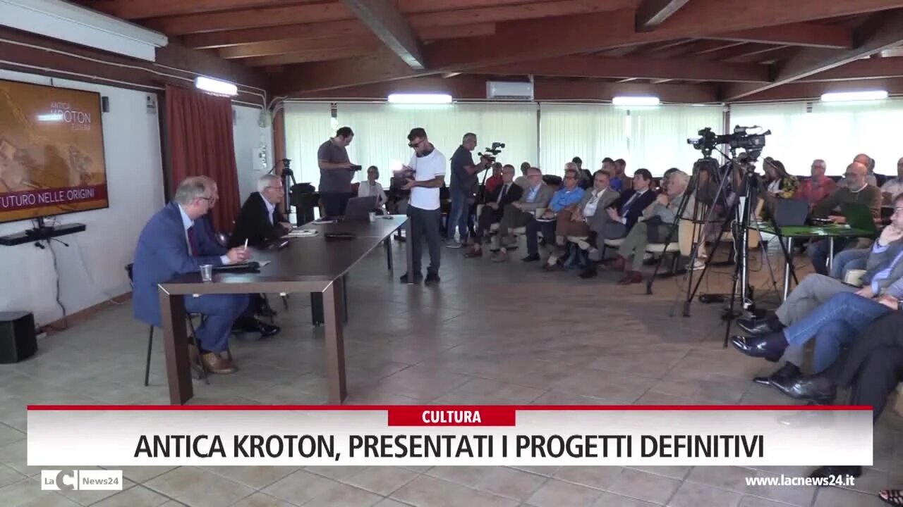 Antica Kroton, presentati i progetti definitivi