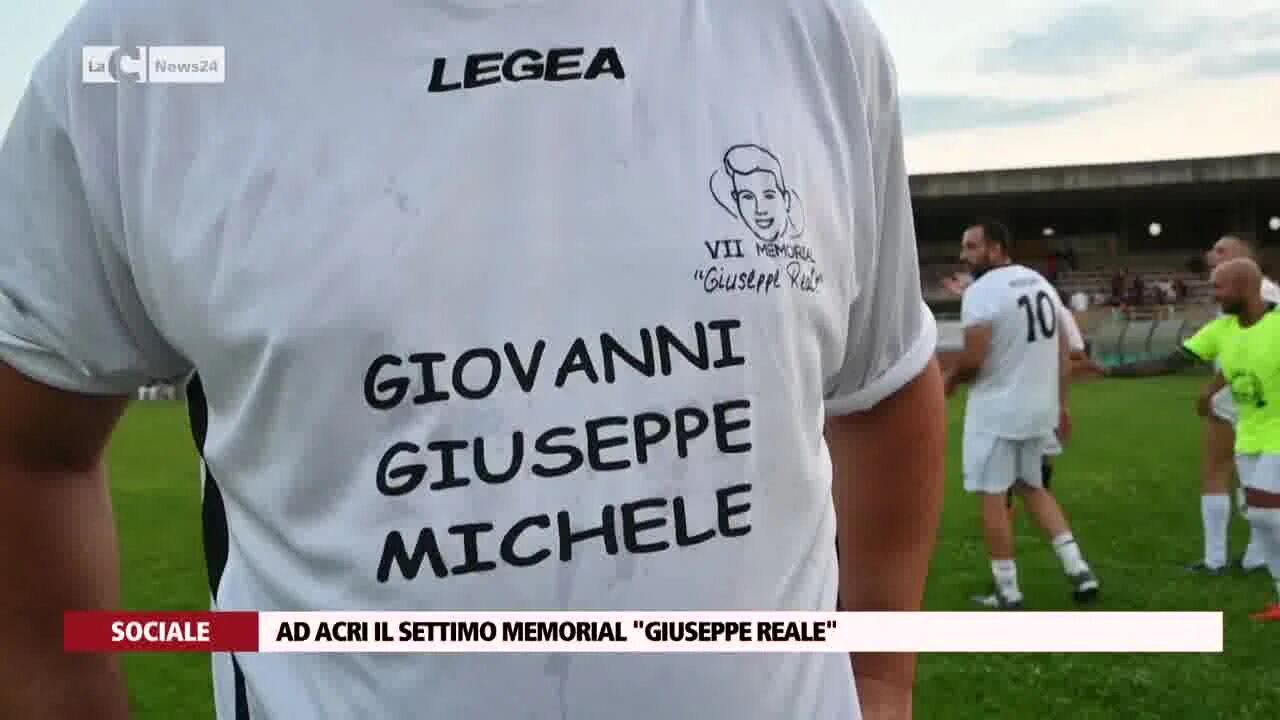 Ad Acri il settimo memorial Giuseppe Reale