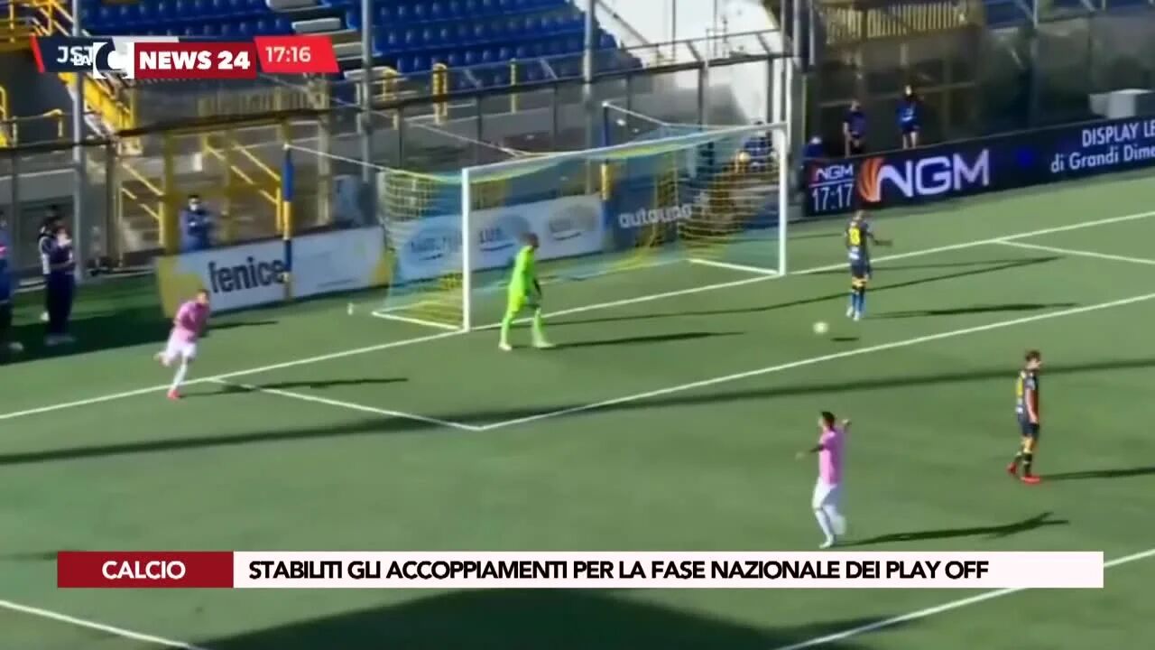 Stabiliti gli accoppiamenti per la fase nazionale dei play off