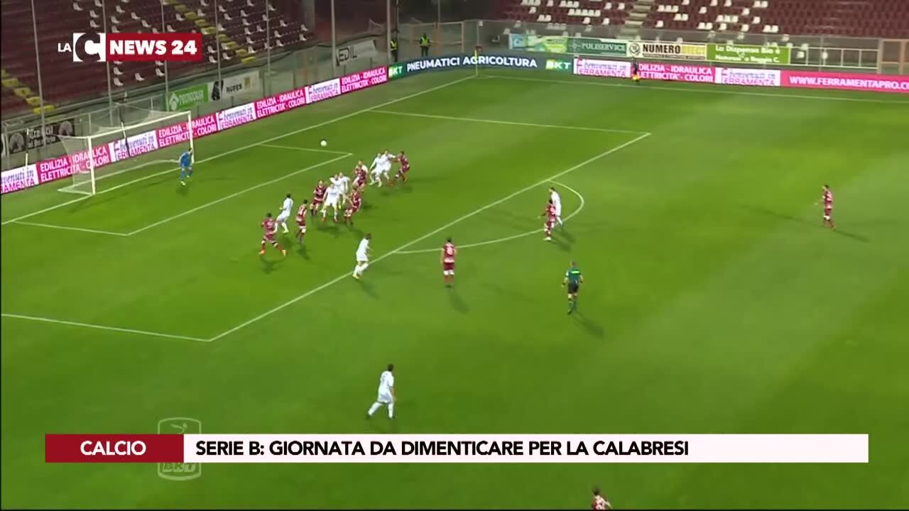Serie B: giornata da dimenticare per la calabresi
