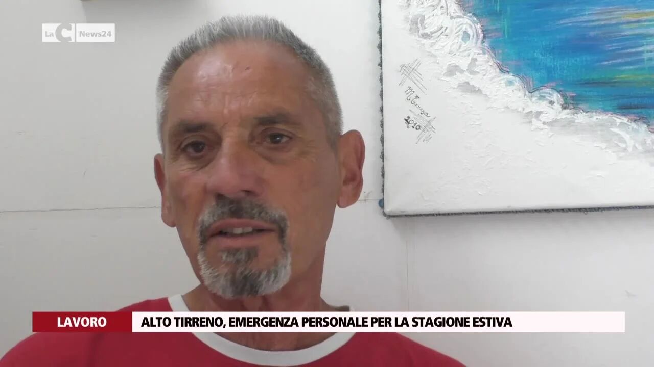 Alto tirreno, emergenza personale per la stagione estiva