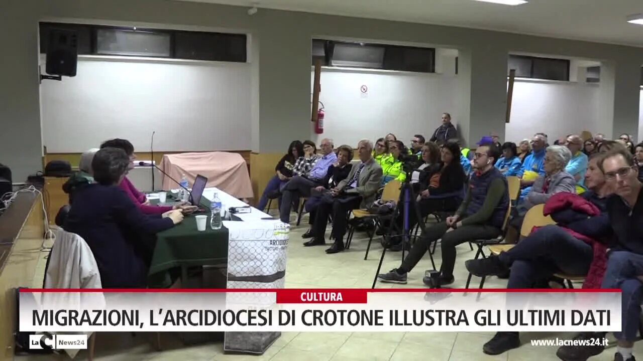 Migrazioni, l’arcidiocesi di Crotone illustra gli ultimi dati