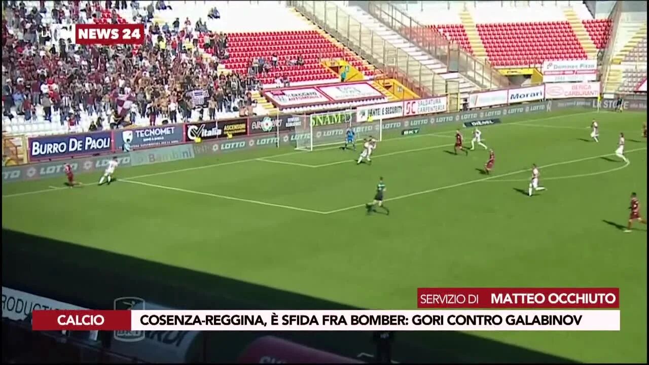 Cosenza-Reggina, è sfida fra bomber: Gori contro Galabinov