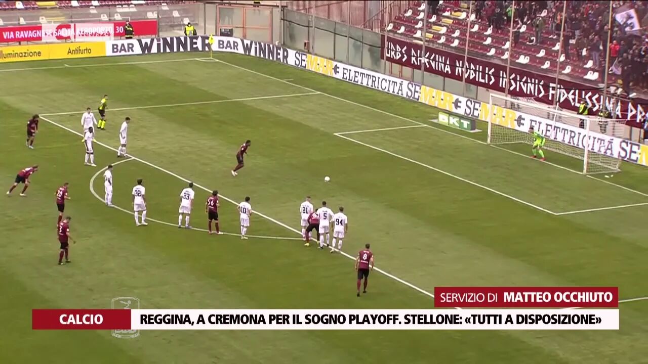 Reggina, a Cremona per il sogno playoff. Stellone: «tutti a disposizione»