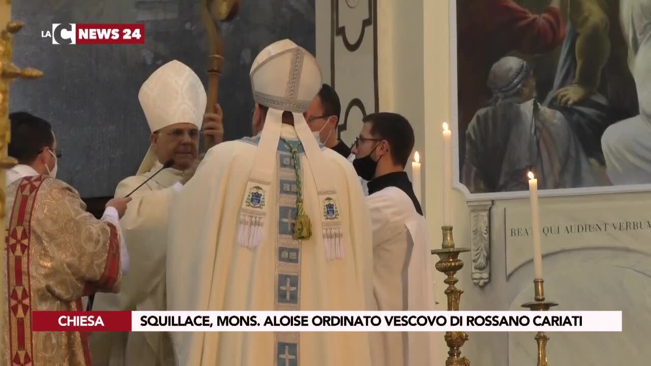Squillace, monsignor Aloise ordinato vescovo di Rossano Cariati