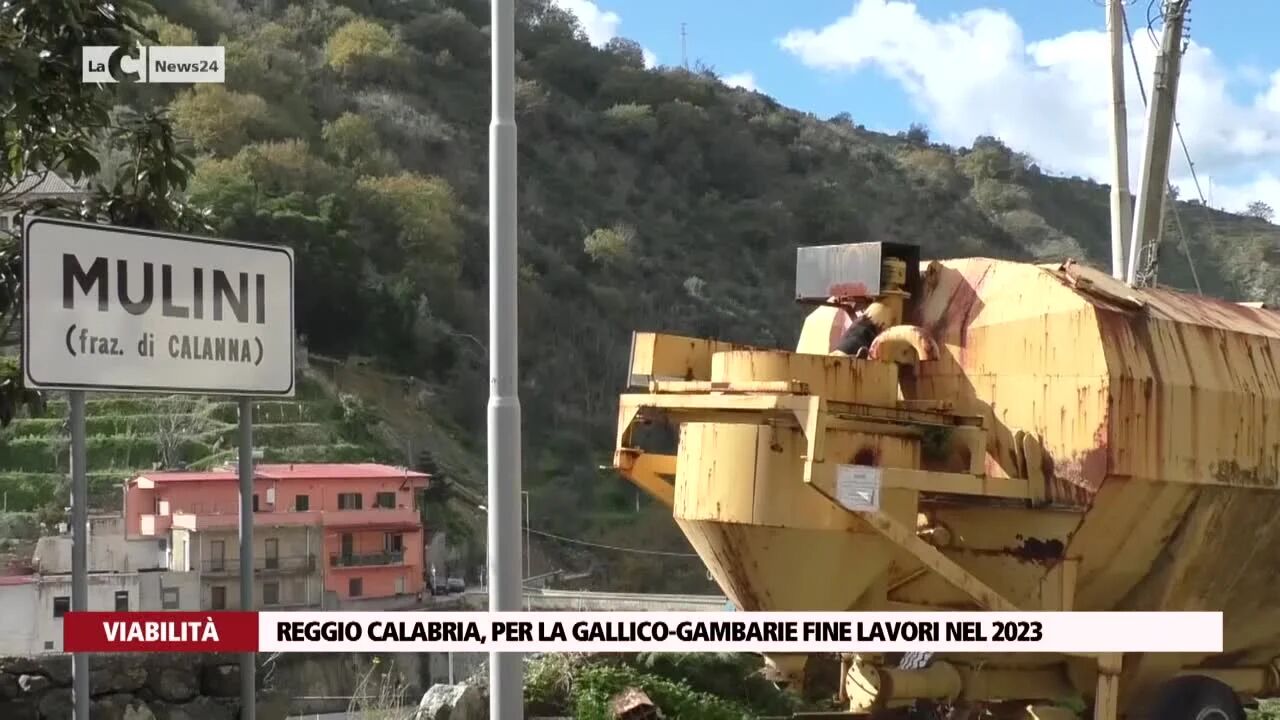 Reggio Calabria, per la Gallico-Gambarie fine lavori nel 2023