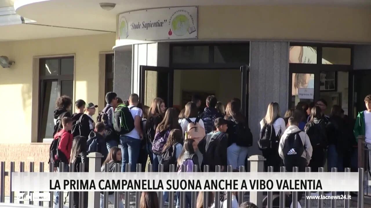 la prima campanella suona anche a vibo valentia