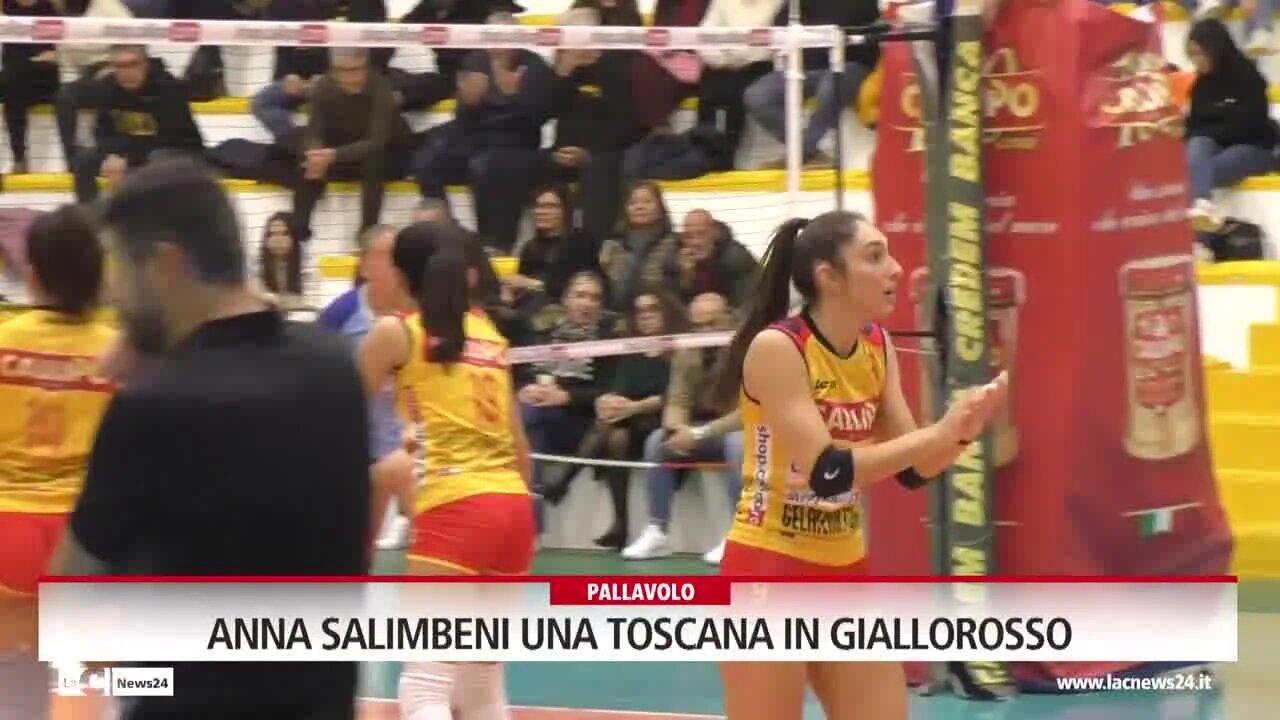 Anna Salimbeni una toscana in giallorosso