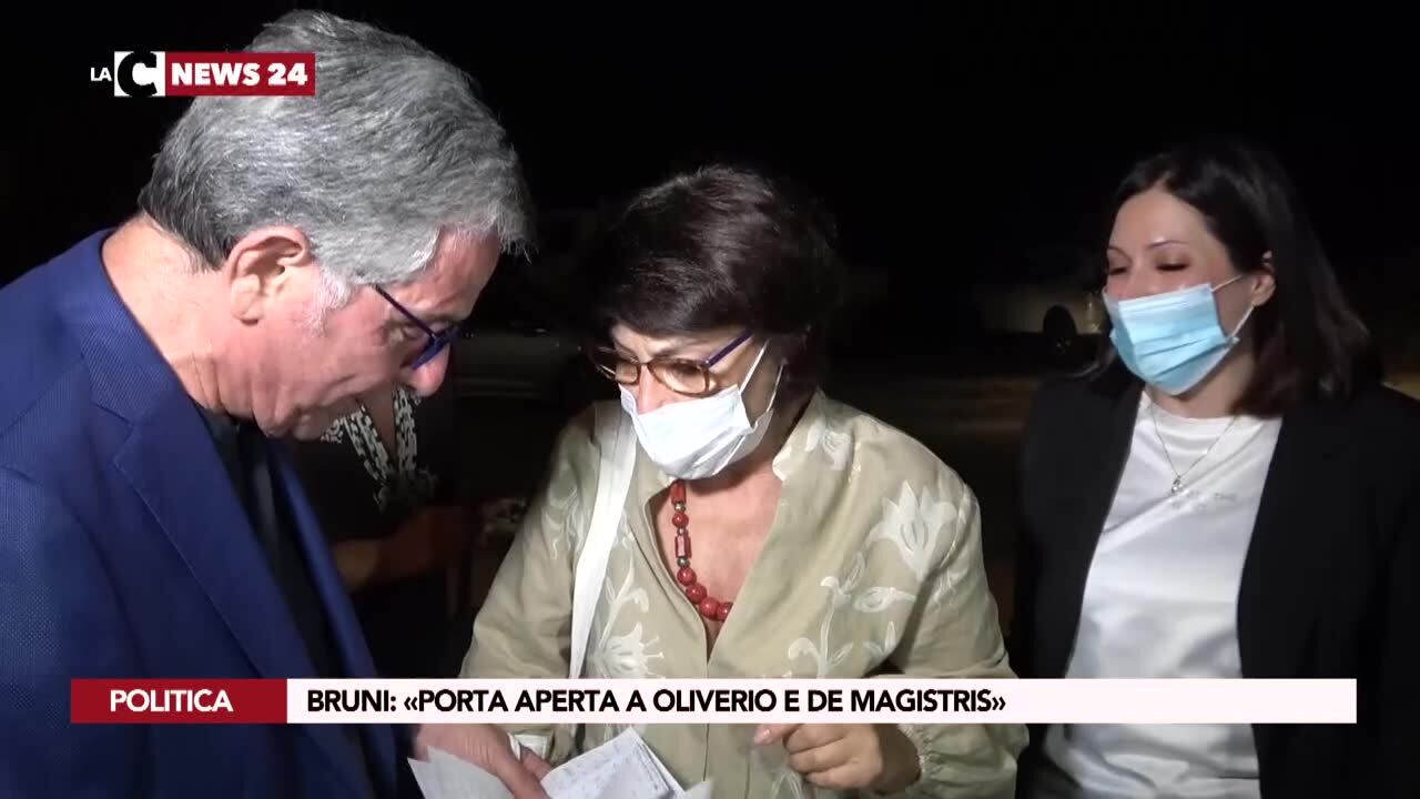 Regionali, Bruni: «Porta aperta a Oliverio e De Magistris»