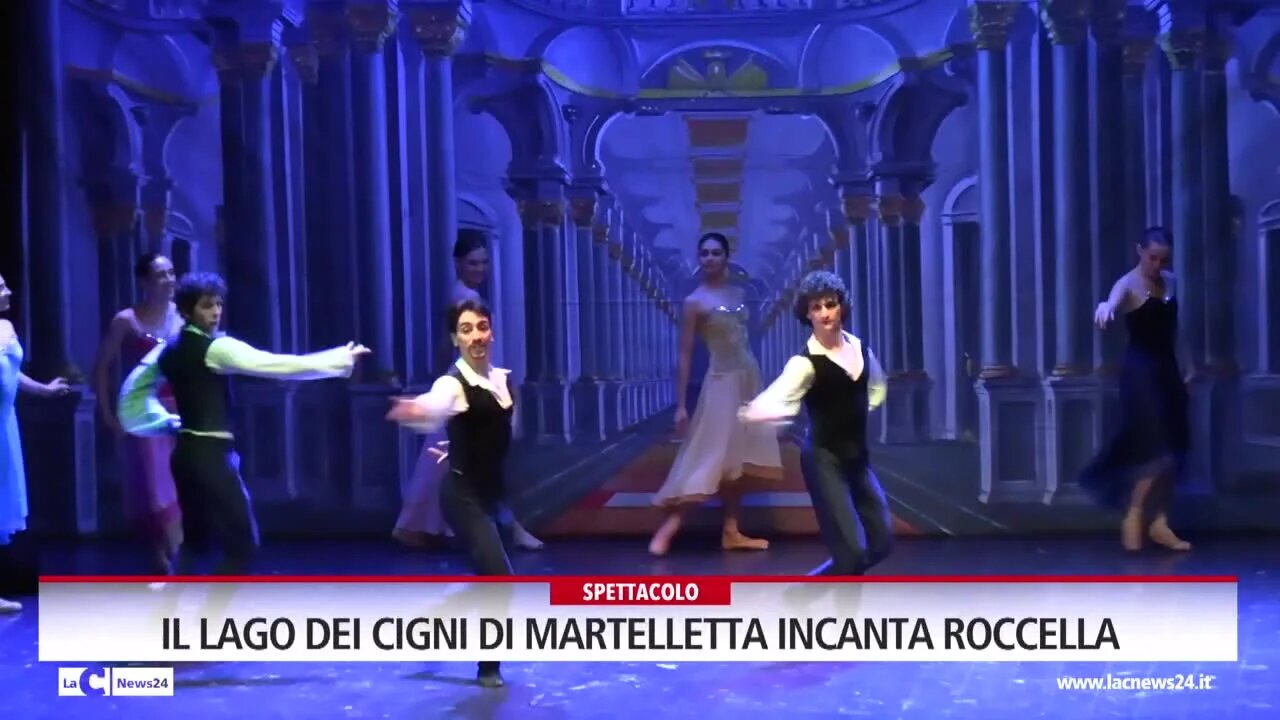 Roccella Jonica, in scena il Lago dei Cigni nella dinamica riproposizione di Luigi Martelletta