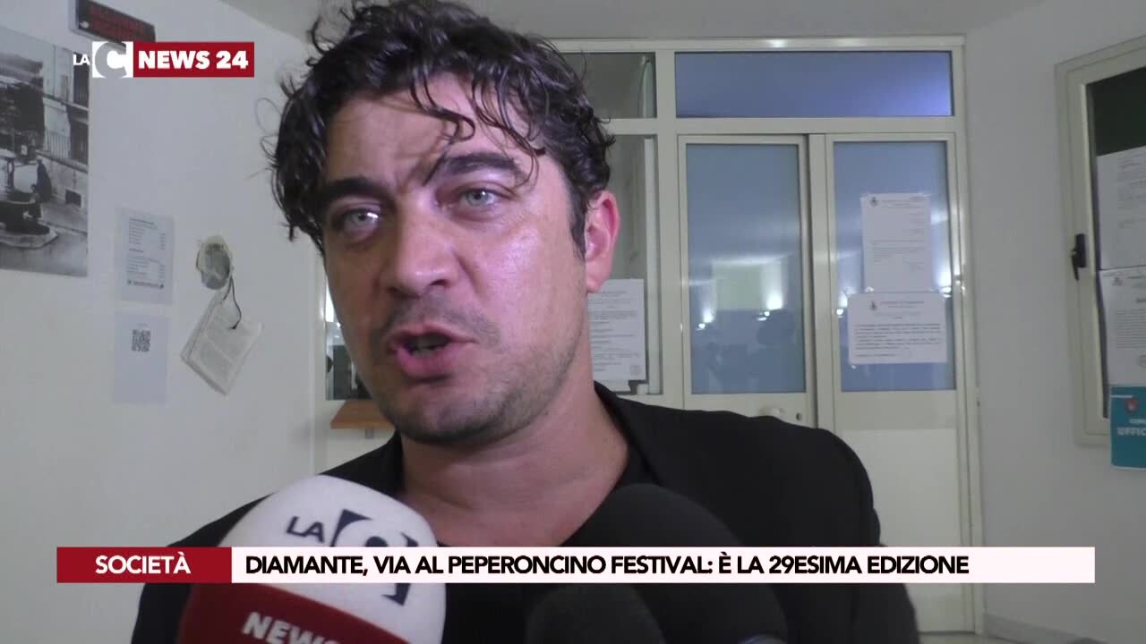 Peperoncino festival, Riccardo Scamarcio ospite della prima serata della kermesse