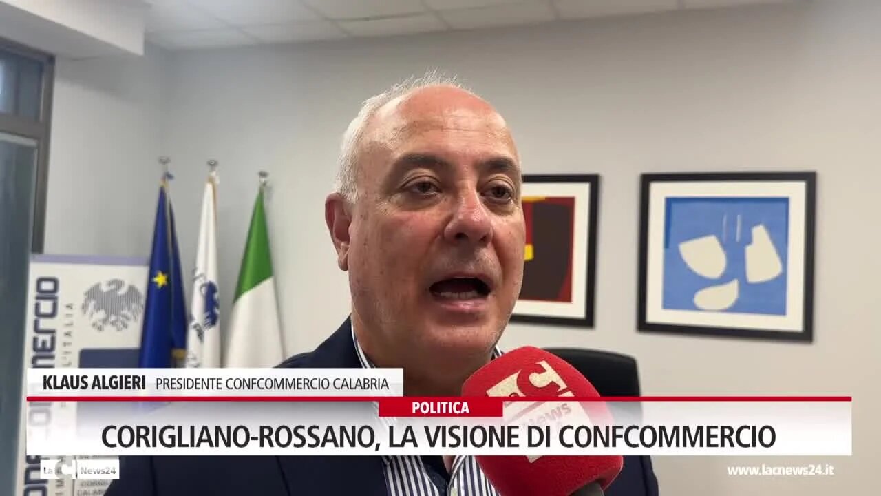 Corigliano-Rossano, la visione di confcommercio