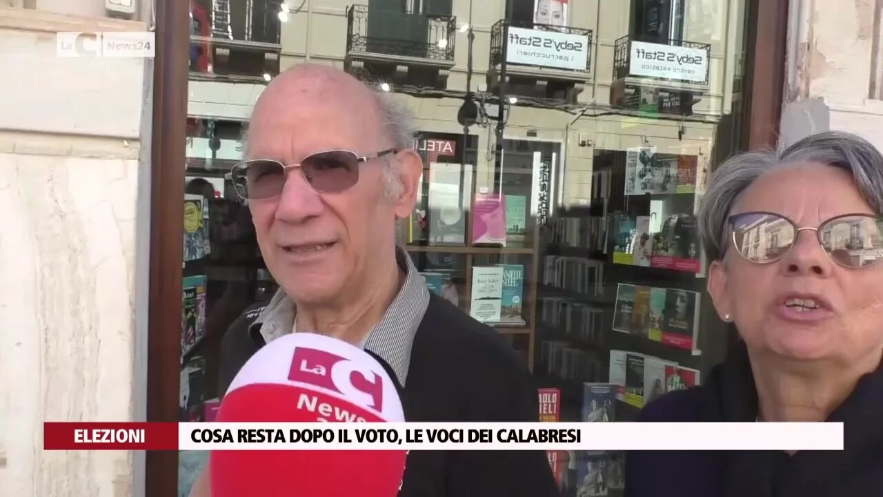 Cosa resta dopo il voto, le voci dei calabresi