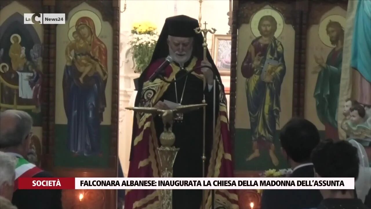 Falconara Albanese: inaugurata la Chiesa della Madonna dell’Assunta