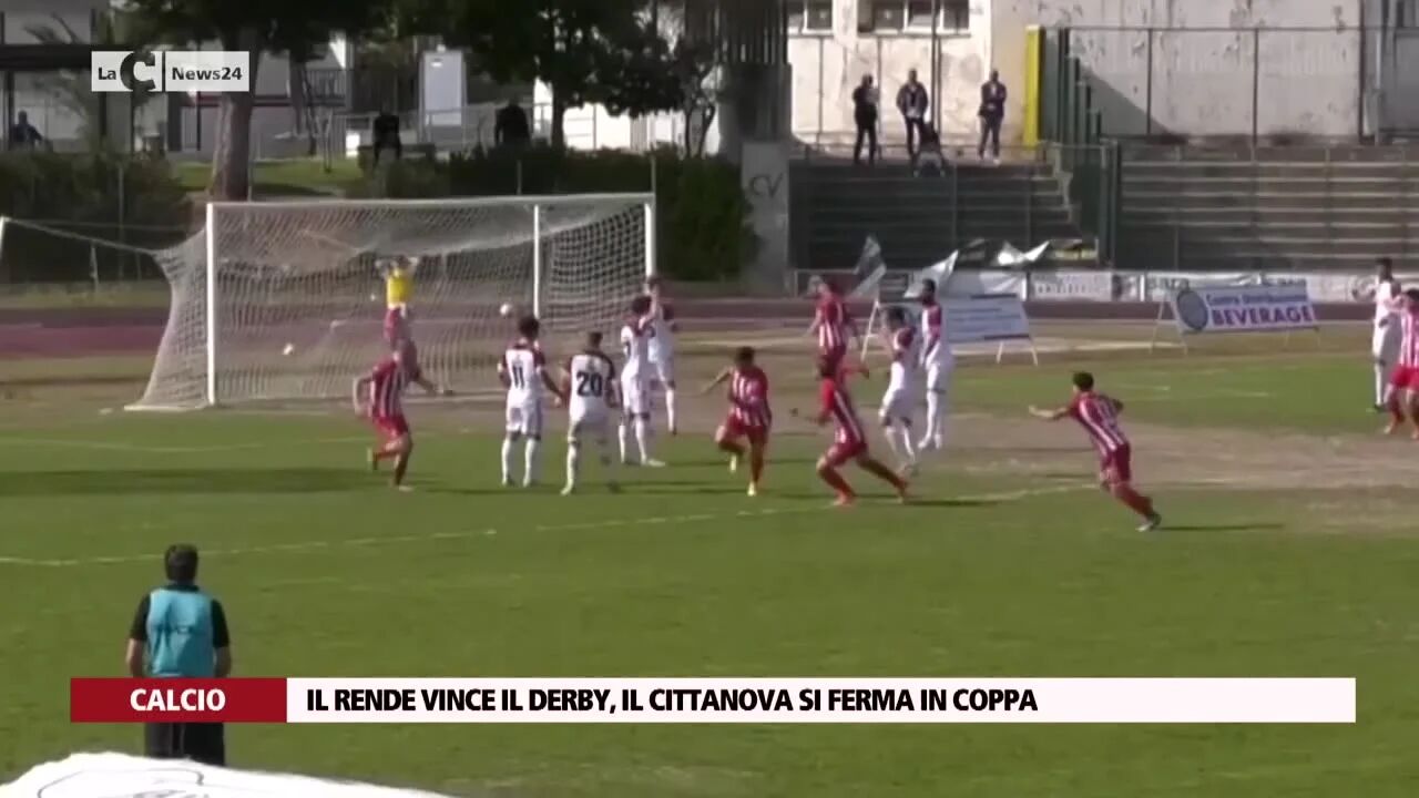 Il Rende vince il derby, il Cittanova si ferma in coppa