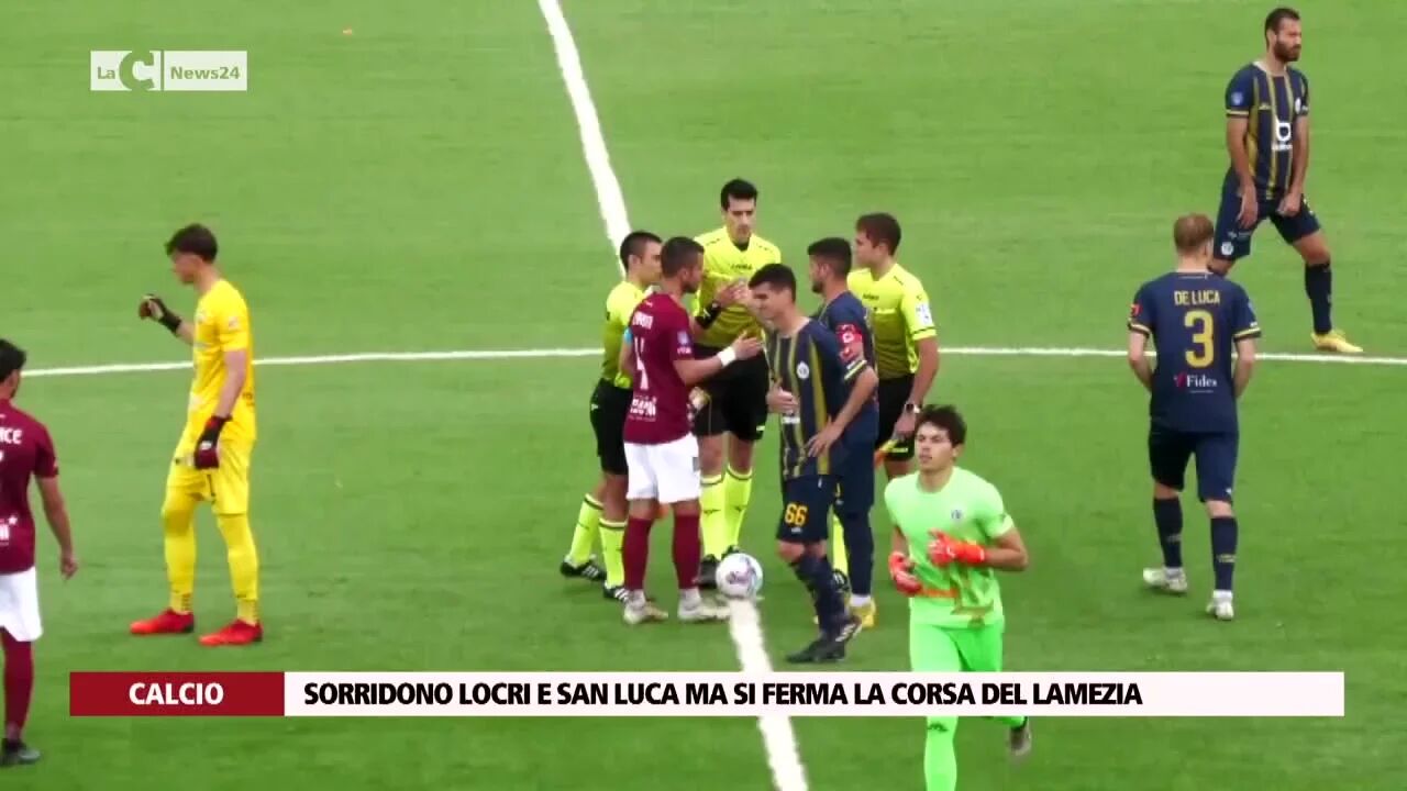 Sorridono Locri e San Luca ma si ferma la corsa del Lamezia