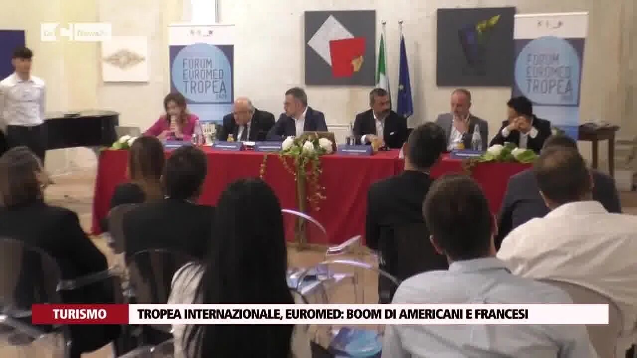 Tropea Internazionale: Euromed, boom di americani e francesi